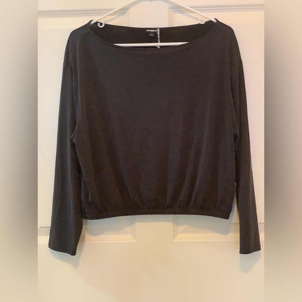 Express Black Long Sleeve Women's Top.  Size-X-Small